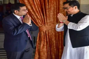 Kiren Rijiju, DY Chandrachud