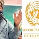 UNSC issued a press statement in which they listed 68-year-old Pakistan-based terrorist