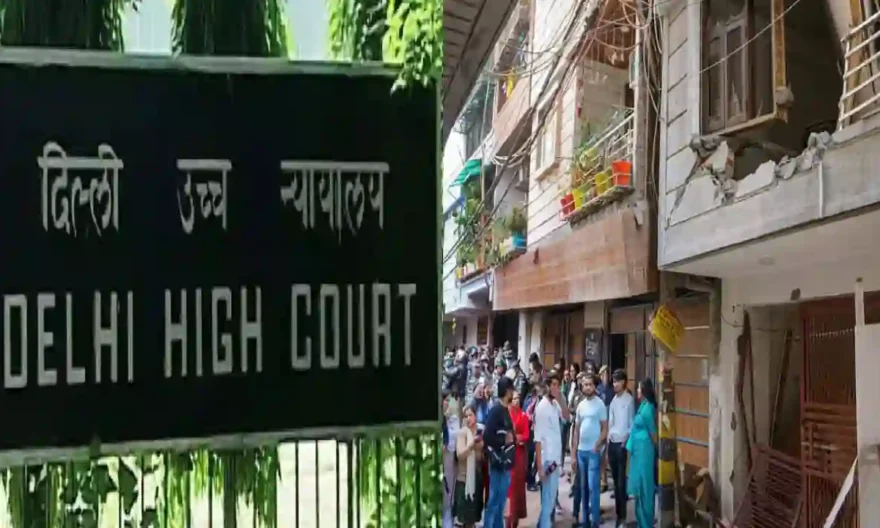 Delhi HC Issued A Status Quo On Mehrauli Slum Area