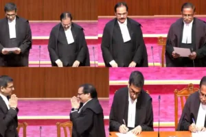 Justices Prashant Kumar Mishra & KV Viswanathan Take Oath As SC Judges, Apex Court At Full Strength Of 34 Judges