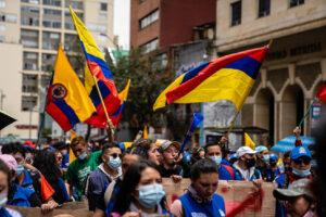 People march to protest