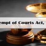 Contempt of Courts Act