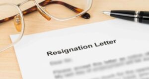 Resignation