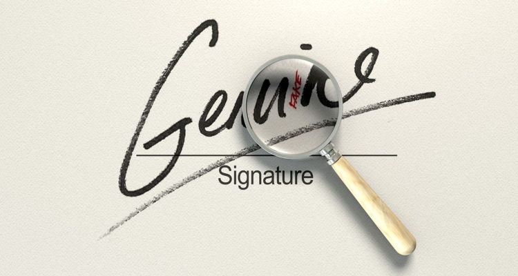 signature forgery