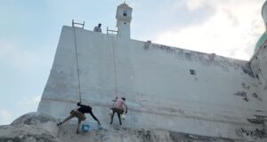Sambhal Mosque Whitewashing