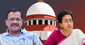 Arvind Kejriwal and Atishi Marlena