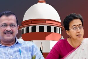 Arvind Kejriwal and Atishi Marlena